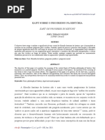 Kant - Sobre o Progresso Da História