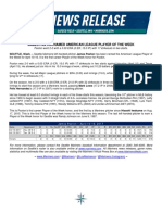04.17.17 Mariners LHP James Paxton Named A.L. Player of The Week PDF