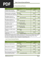 Accounting Journal Entries Flowchart PDF | PDF