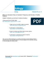 Ferrari2010 Sytom Diary On Reumatoid Disease