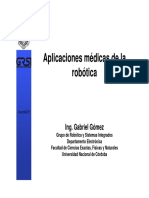 Aplicaciones Medicas de La Robotica PDF