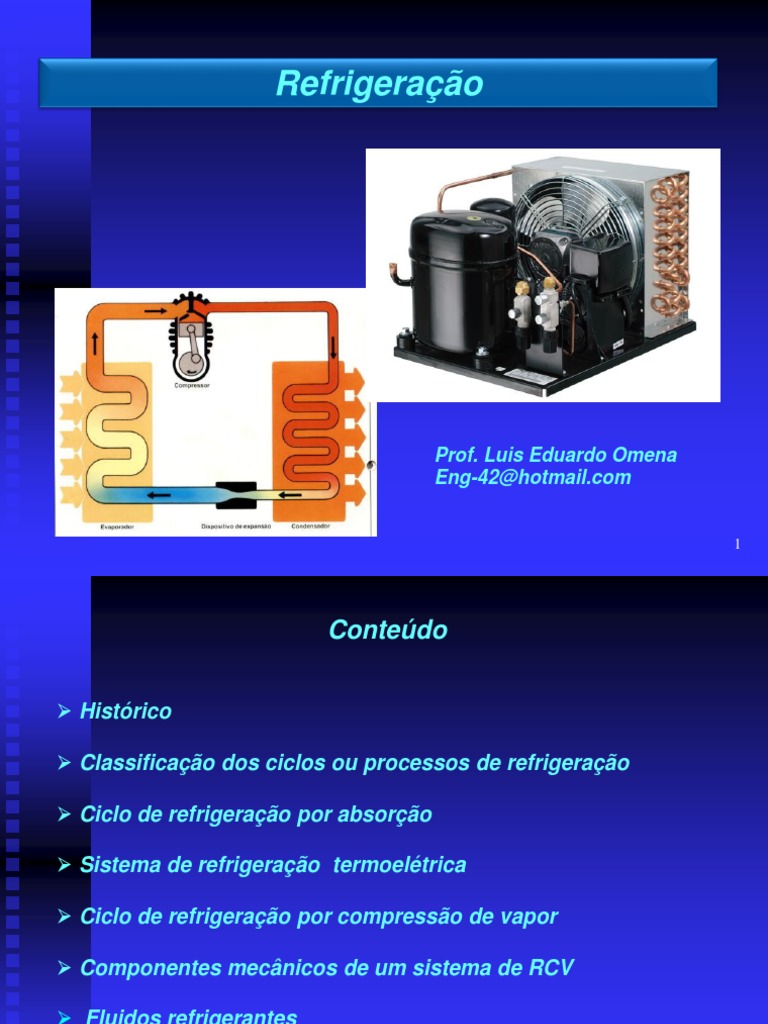 ciclos-de-refrigera-o-e-componentes-pdf-refrigera-o