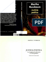 Nussbaum (Emociones Racionales y Justicia Poética)