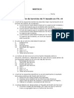 Examen Fundamentos ITIL v3