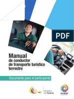 PNCT Manual Conductor de Transporte Turstico PDF