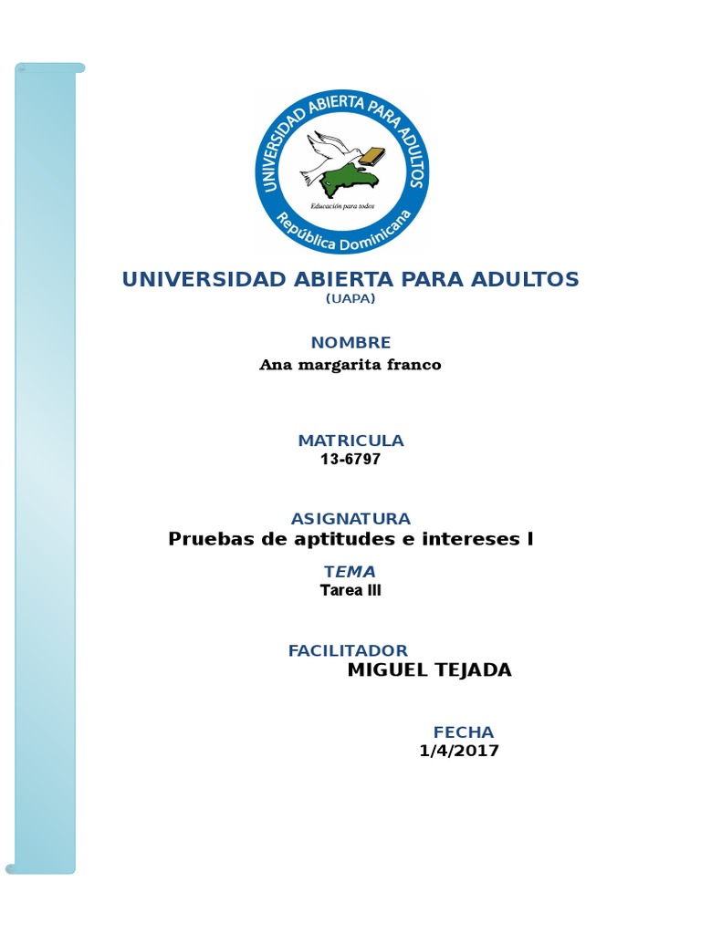 Informe sobre Test TRDA y Resultados | PDF | Ingeniería | Dibujo
