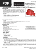 Viking Model E-1 Deluge Valve Data | PDF | Fire Sprinkler System | Valve
