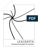 Lexcerpts - Orchestral Excerpts for Clarinet v3.1 (US)