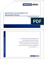 Komatsu Gestiondemantenimientodemaquinariapesada Conceptosgeneralesdemantenimiento 140906010639 Phpapp02 PDF