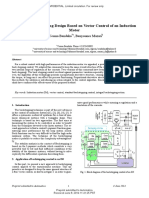 Integral Backstepping Design Based On Vector Control of An Induction Motor