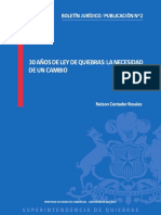 Apunte 1. 30 Años de La Ley de Quiebras. Necesidad de Un Cambio PDF