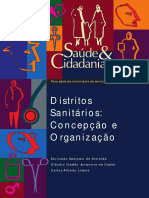 Distritos Sanitários Concepção e Organização - Série Saúde & Cidadania v. 1 - 1 Ed. (1998) - Pt
