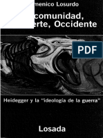 La Comunidad La Muerte Occidente Heidegger