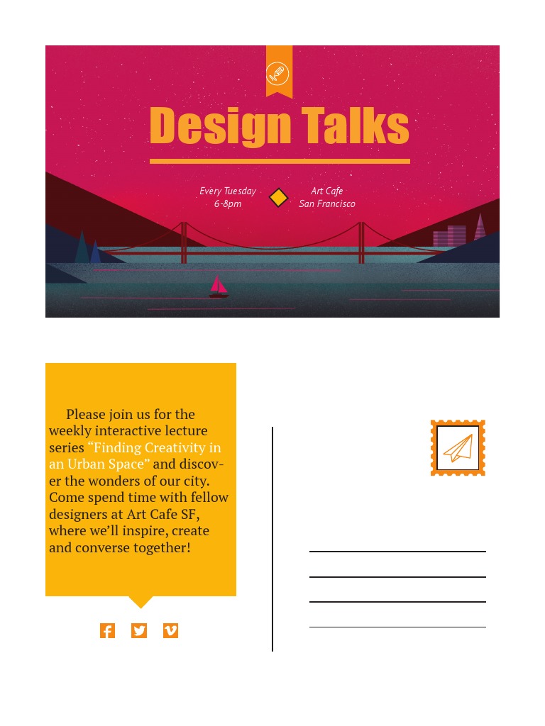 Weekly Design Talks SF | PDF
