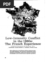 Conflicto de Baja Intensidad, Military Review