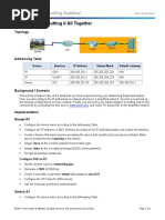 9.5.1.2 Packet Tracer - Putting It All Together