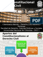 Presentación - Derecho Constitucional y Derecho Civil