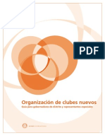 Manual Creacion de Un Club Rotario Nuevo
