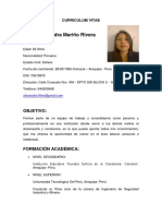 CURRICULUM VITAE Annie Alexandra Mariño Rivera PDF