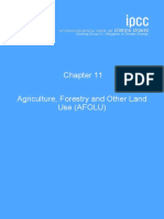 IPCC WGIII Chapter on Agriculture, Forestry and Land Use