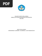 Download Silabus PJOK SD Kurikulum 2013 Revisi 2016 by De Muflih SN345456252 doc pdf