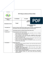 Spo Pelepasan Informasi Rekam Medis