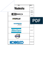 Waukesha 7044GSIE and other engine OEM info