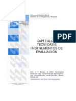 Diazbarrigacap8-1 Técnicas e Instrumentos de Evaluación