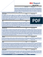 IEA Report 18th April