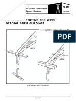 Knee-Brace Systems For Wind Bracing Farm Buildings: A B S H