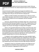 CONTOH SOALAN ULASAN CONTOH SOALAN ULASAN