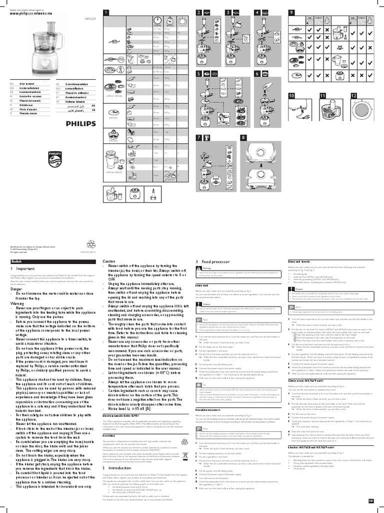 Food Processor Manual Blender Food And Drink