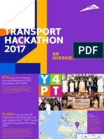 1st RTA Y4PT Transport Hackathon Dubai 2017 Report