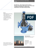 Whessoe - 4020A Press. and Vac. Relief Valves - Pipeaway - Техническое Описание (Eng)