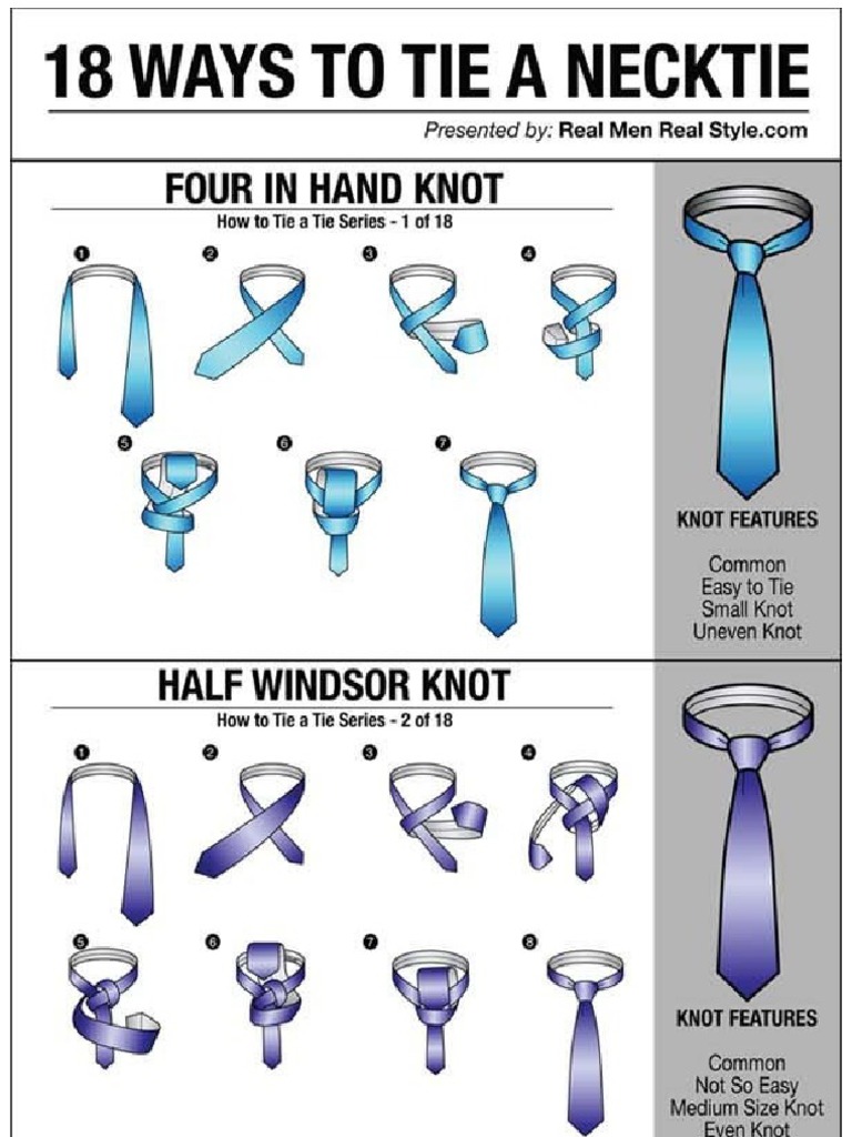 How To Tie A Tie Series 118 PDF
