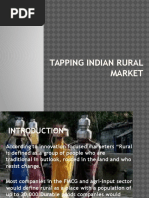 Tapping Indian Rural Market