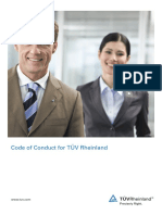 Code of Conduct For TÜV Rheinland