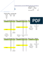 Building the Monolith 5-3-1 size program