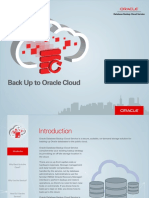 Oracle Database Backup Cloud Service