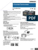 Multifunction Counter/Tachometer: Ultra-Compact Counter Provides More Complete Functionality