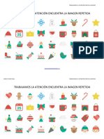 TRABAJAMOS LA ATENCIÓN ENCUENTRA LA IMAGEN REPETIDA Especial NAVIDAD PDF