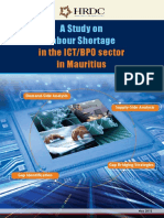 In The ICT/BPO Sector in Mauritius: A Study On Labour Shortage