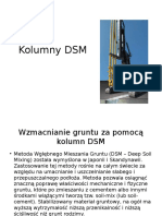 Kolumny DSM