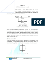 Modul 13 Kriteria Kestabilan Nyquist