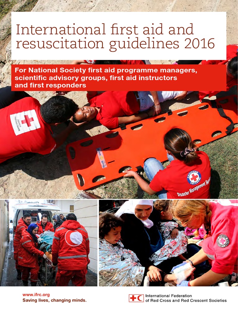 First Aid 2016 Guidelines EN PDF PDF International Federation Of