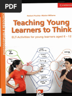 Teaching Young Learners To Think