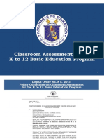 Assessment in The Kto12 Basic Education Program PDF