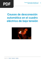 Simon - Causas de Desconexión Automática en El Cuadro Eléctrico de Baja Tensión-1