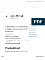 Hello World Hello World: What Is Github?