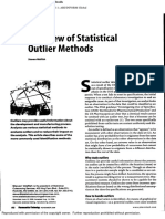 A Review of Statistical Outlier Methods